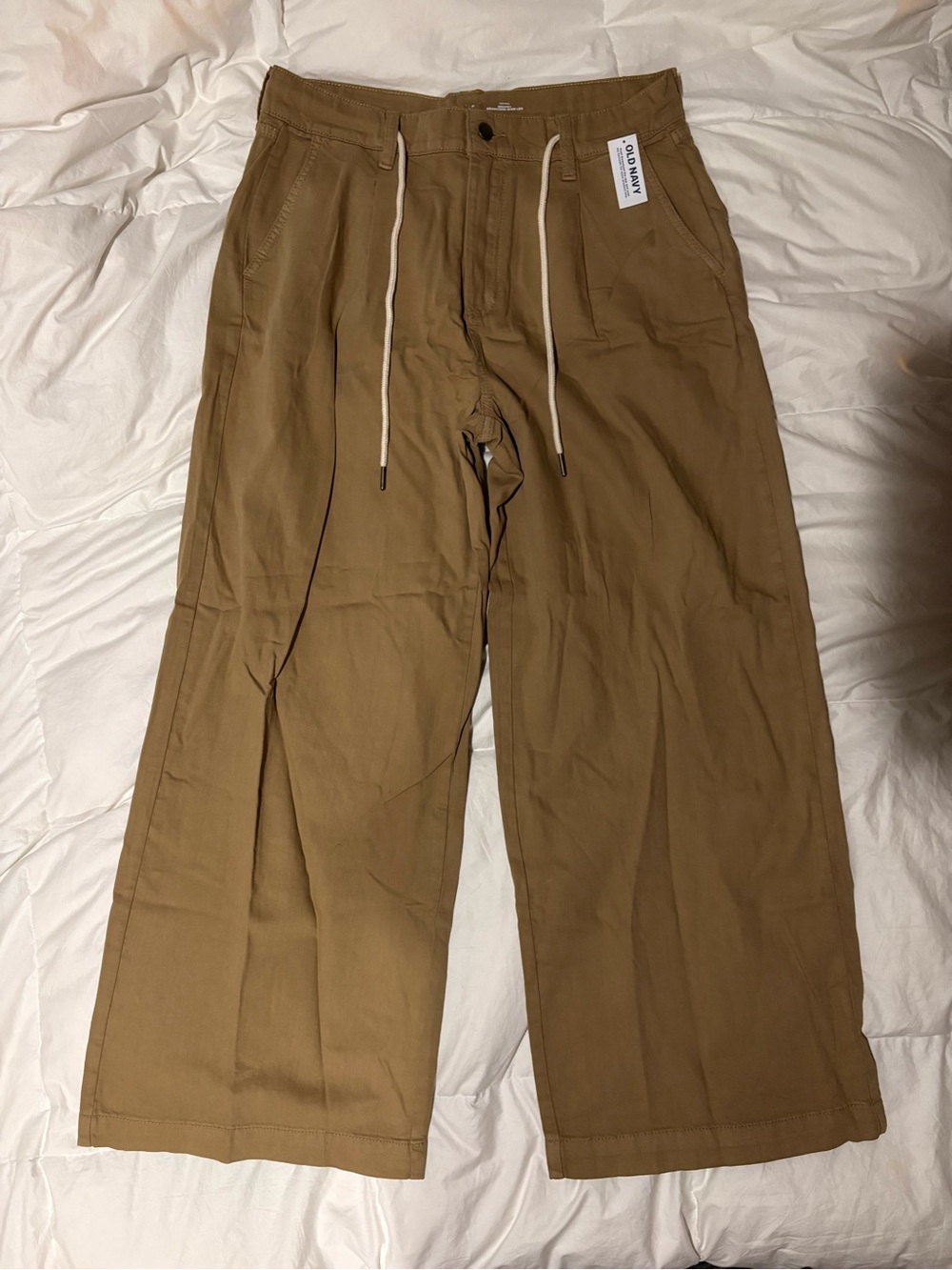 Old Navy Women’s Wide-Leg Drawstring Chinos